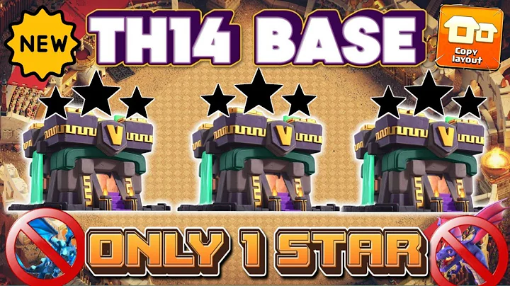 UNBEATEN TH14 WAR / TROPHY / CWL BASE WITH LINKS + BONUS VIDEO || TOP 5 TH14 BASE ANTI EVERYTHING