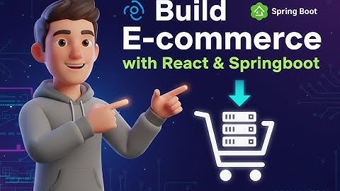 Build a Grocery E-commerce App with Spring Boot & React | React, Spring Project