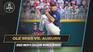 Ole Miss vs. Auburn: 2022 College World Series highlights