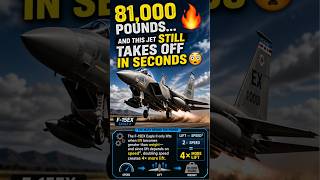F-15EX Takeoff Physics That Breaks Your Brain #military #shorts