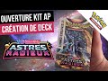 Cartes pokmon  ouverture kit avant premire astres radieux et cration dun deck de 40 cartes