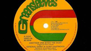 GENERAL SAINT & CLINT EASTWOOD - Another One Bites The Dust - Greensleeves 12" 1981 chords