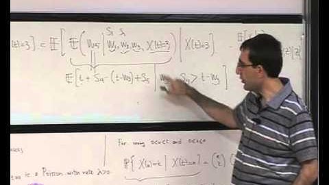 IE-325 Stochastic Models Lecture 32