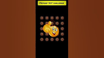 Memory Test || Riddles And Puzzles For Iq Test || part 4 || #shorts #quiztime
