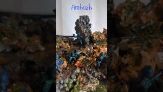 Finished Diorama - The Ambush