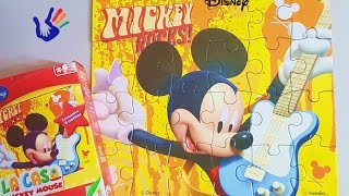 Lets Play Mickey Mouse Puzzle - Rompecabezas Mickey Mouse Rocks - Toys And Play