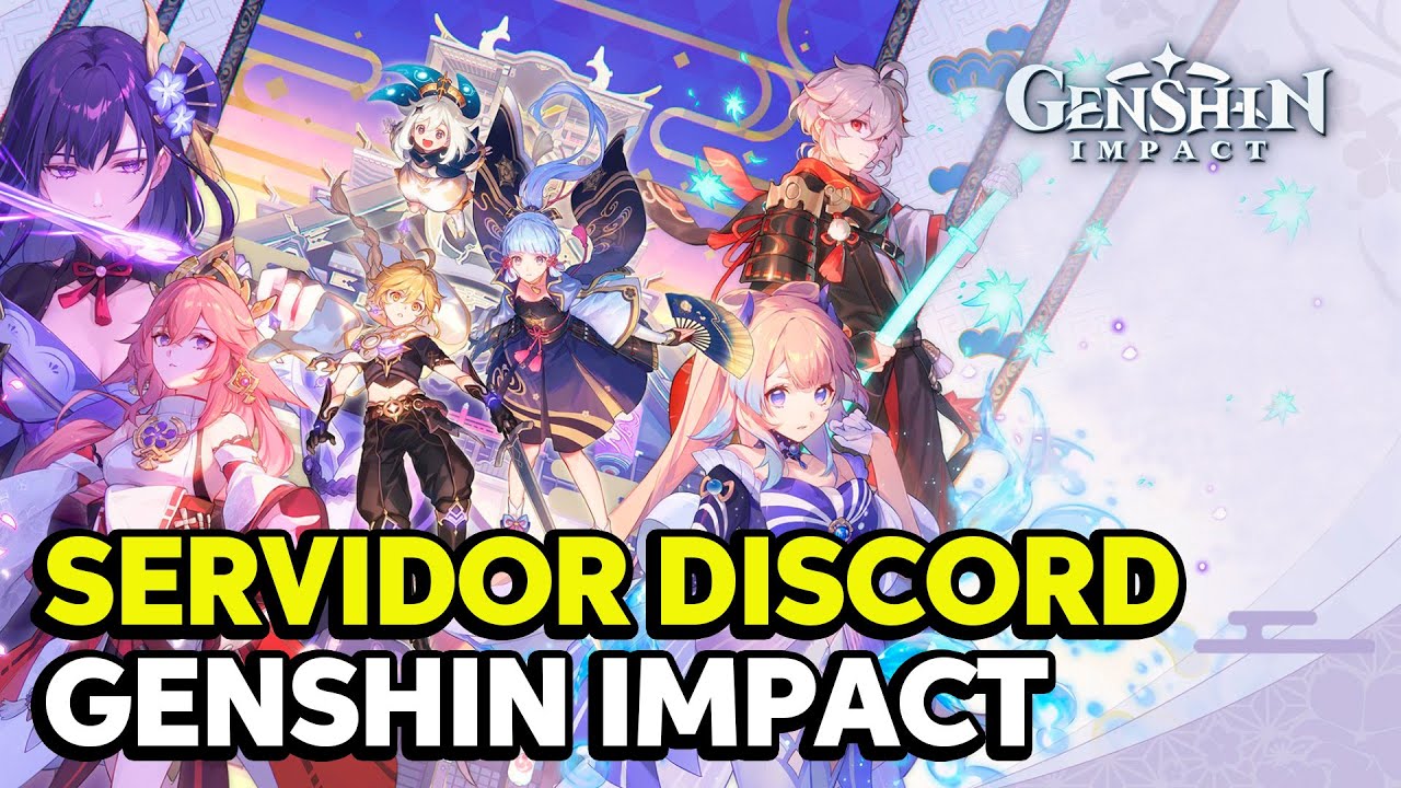 Servidor de Discord Genshin Impact Português do Brasil