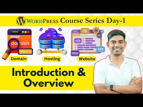 🎥 Complete Wordpress Website Course | Domain, Hosting And website Development Overview | Part-1 🚀