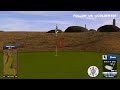 Golden Tee Great Shot on Jackrabbit Junction!