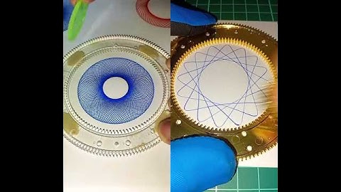 Amazing Spirograph 👏 #art #satisfying #shorts #shortsfeed
