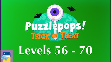 Puzzlepops! Trick or Treat: Levels 56 - 70 (The Woods) Walkthrough Guide (by Layton Hawkes)