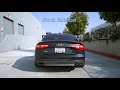 Audi S4 - Stock Exhaust vs Magnaflow 11385 + Res Delete