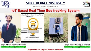 IoT based real time bus tracking system