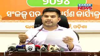 BJP Holds Press-Meet; Reveals Data Highlighting Odisha Govt's Failure In State's Development