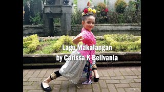 TARI JAIPONG MAKALANGAN | Carissa K Bellvania - Kelas 1 SD