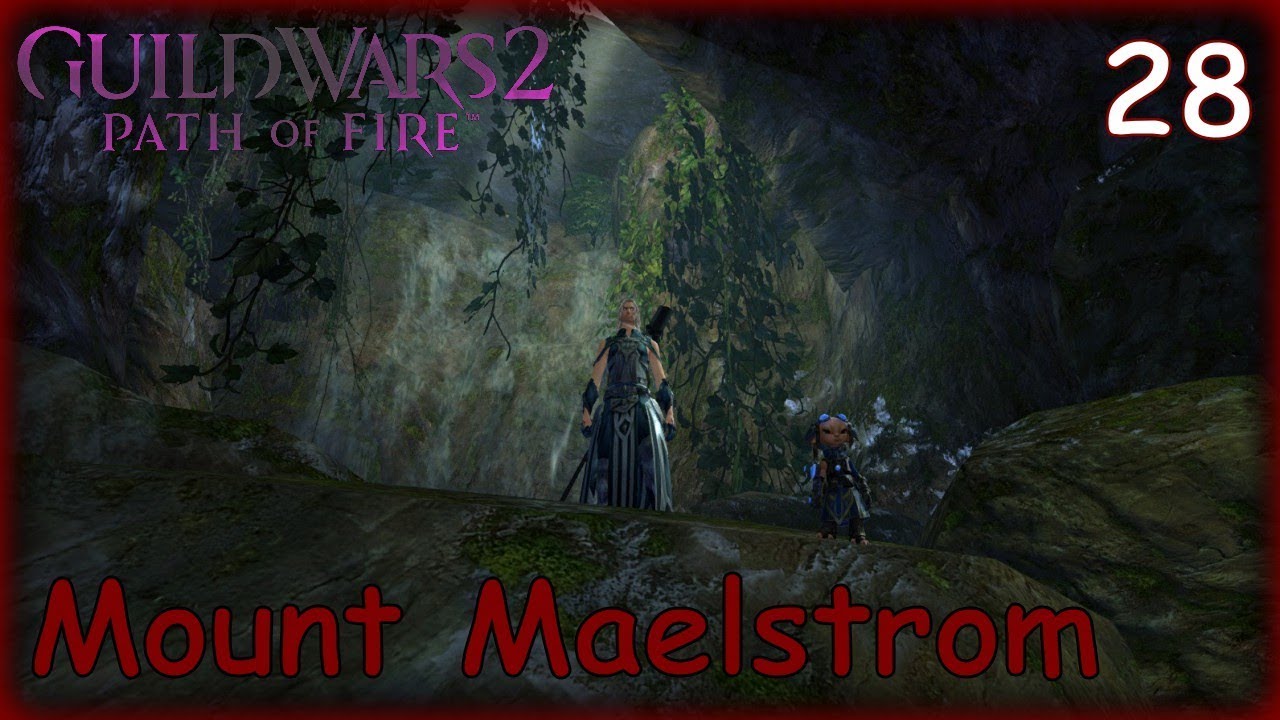 GW 2 PATH OF FIRE Gameplay - RANGER DRUID - Mount Maelstrom Full Map (No Commentary) #28