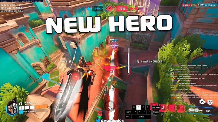 NEW HERO VENDETTA IS OLD DPS DOOMFIST - GetQuakedOn PROVES THAT