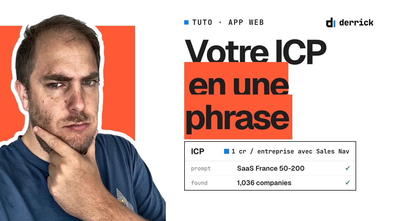 Liste de comptes par IA : votre ICP en une phrase (tuto)