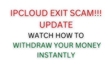 IPCLoud and IPC Exit Scam update, how to withdraw your money from the website instantly