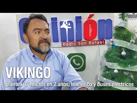 &lsquo;Vikingo&rsquo; plantea cero micros en 2 a&ntilde;os, telef&eacute;rico y buses el&eacute;ctricos