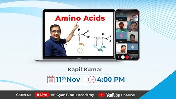 Amino acids || CSIR NET JRF || JNU || DU || TIFR || GATE BIOTECHNOLOGY || GAT-B ||