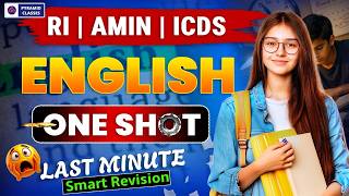 RI ARI AMIN English questions 2026 | osssc ri amin reasoning class | Pyramid classes ri live class