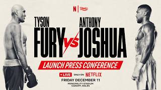 Download lagu Tyson Fury vs. Anthony Joshua | LIVE on Netflix | Launch Press Conference