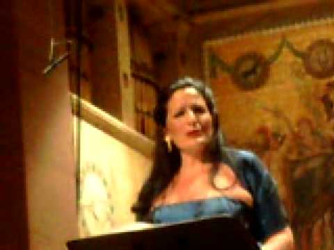 Cheri Rose Katz sings Strauss songs with the GPYO in Princeton, NJ