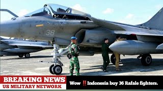 Breaking News indonesia Finally Signed A Contract To Buy 36 Rafale Fighter Jets From France