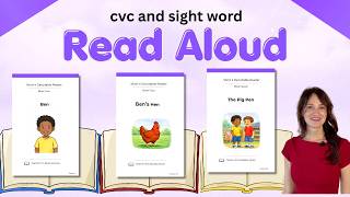 Read Aloud | Short E, A & I Stories | Fluent Reading for Kids
