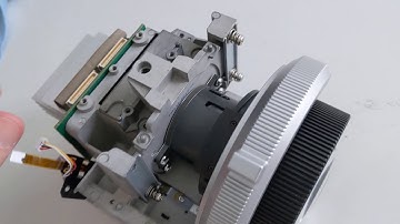 Projector changing lamp and cleaning dust on lenses - Optoma HD36 / HD151X