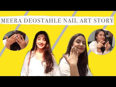 Meera Deosthale Getting New Nails Done