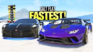 NEW FASTEST CAR!! - Salt Flat Drag Runs in The Crew 2!
