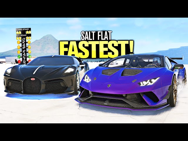 New Fastest Car!! - Salt Flat Drag Runs In The Crew 2! - Youtube