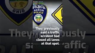 Akron police: All lanes reopen on I-77 North