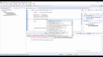 Java SE Dersleri 16 - Hata Yakalama (Exception Handling)