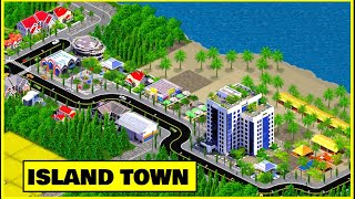 Building an ISLAND TOWN in Designer City screenshot 3