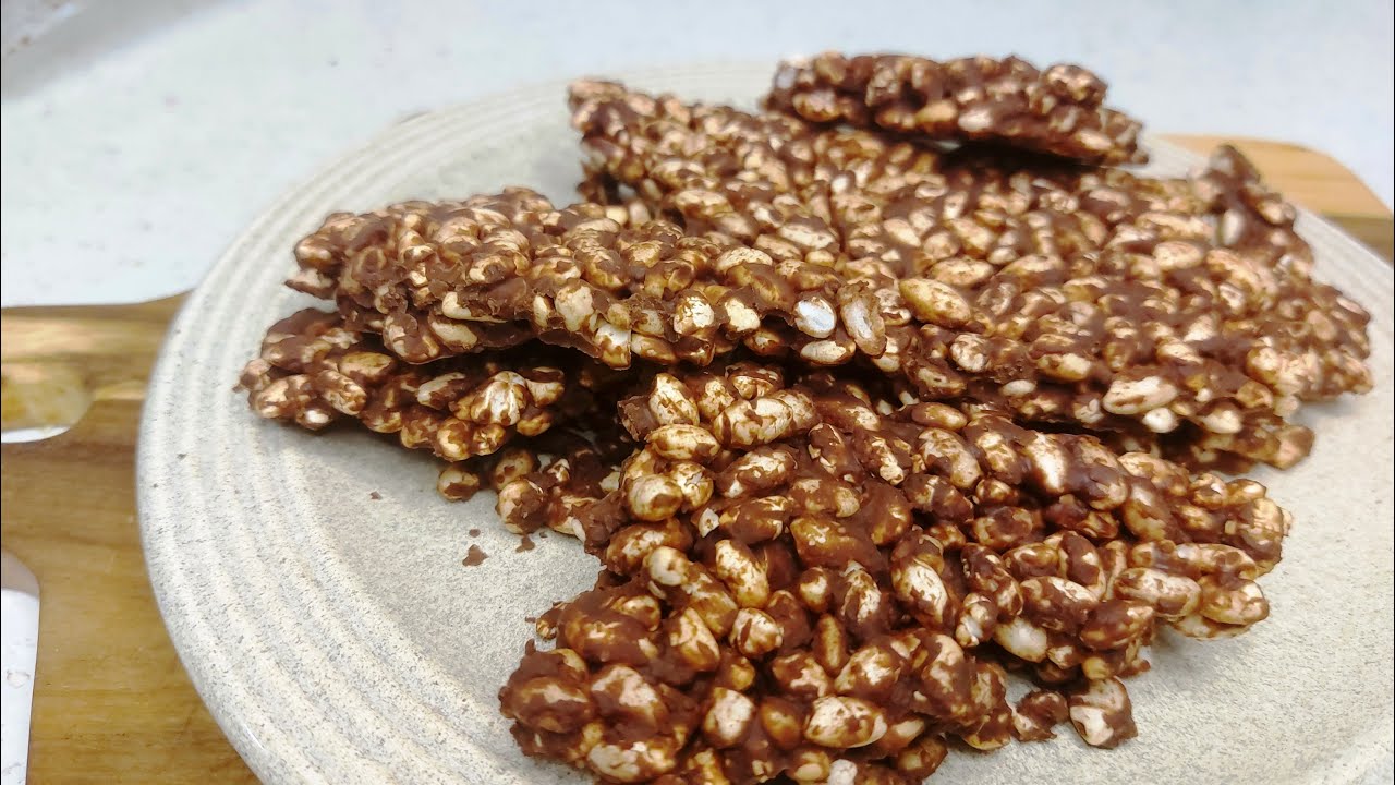 KAKO SE PRAVI ČOKOLADA SA RIŽOM - HOMEMADE CHOCOLATE WITH RICE - YouTube