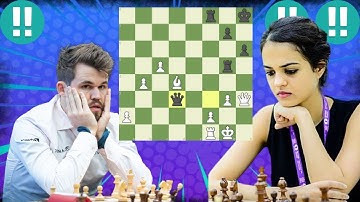 2800 Elo chess | Magnus Carlsen vs Tania Sachdev