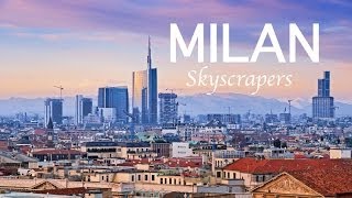 Italian cycling routes - Milan #1 - A bike ride through Milan skyscrapers