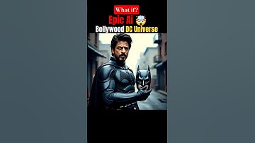 Bollywood Dc Universe 🔥🚫 | Shahrukh Khan | Hrithik Roshan #ai #funny #trending #explore #shorts #srk