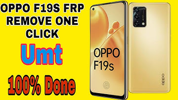 OPPO F19S FRP REMOVE ONE CLICK UMT|| PIN PATTEN PASSWORD REMOVE @TECHMOBILE007