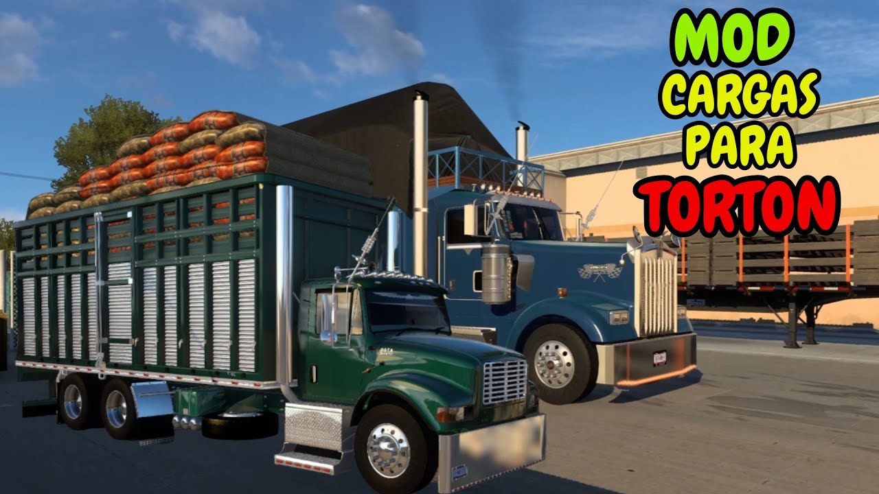 Guía para llevar cargas en camiones torton | ATS 1.50 | Tutorial paso a ...