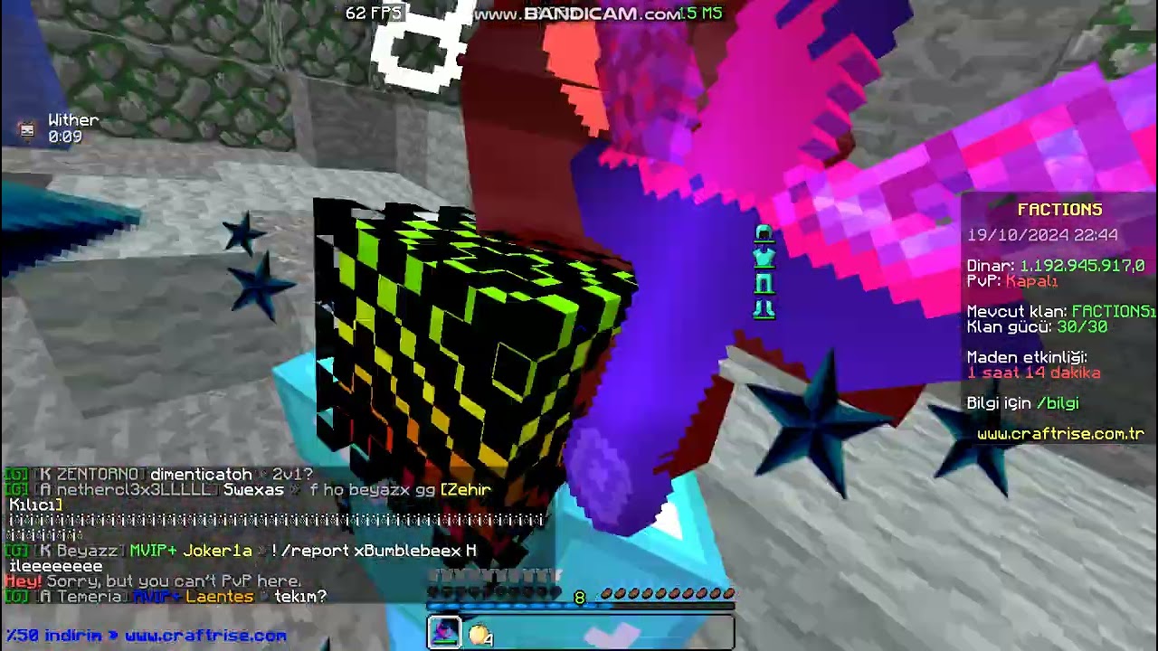 CraftRise Factions Kolay Para Kasma (artık dilenci olmıycaksınız.) #craftrise #factions #money