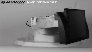 Myway Bmw E39 Android Multimedya 9 Ekran My-G318Cp