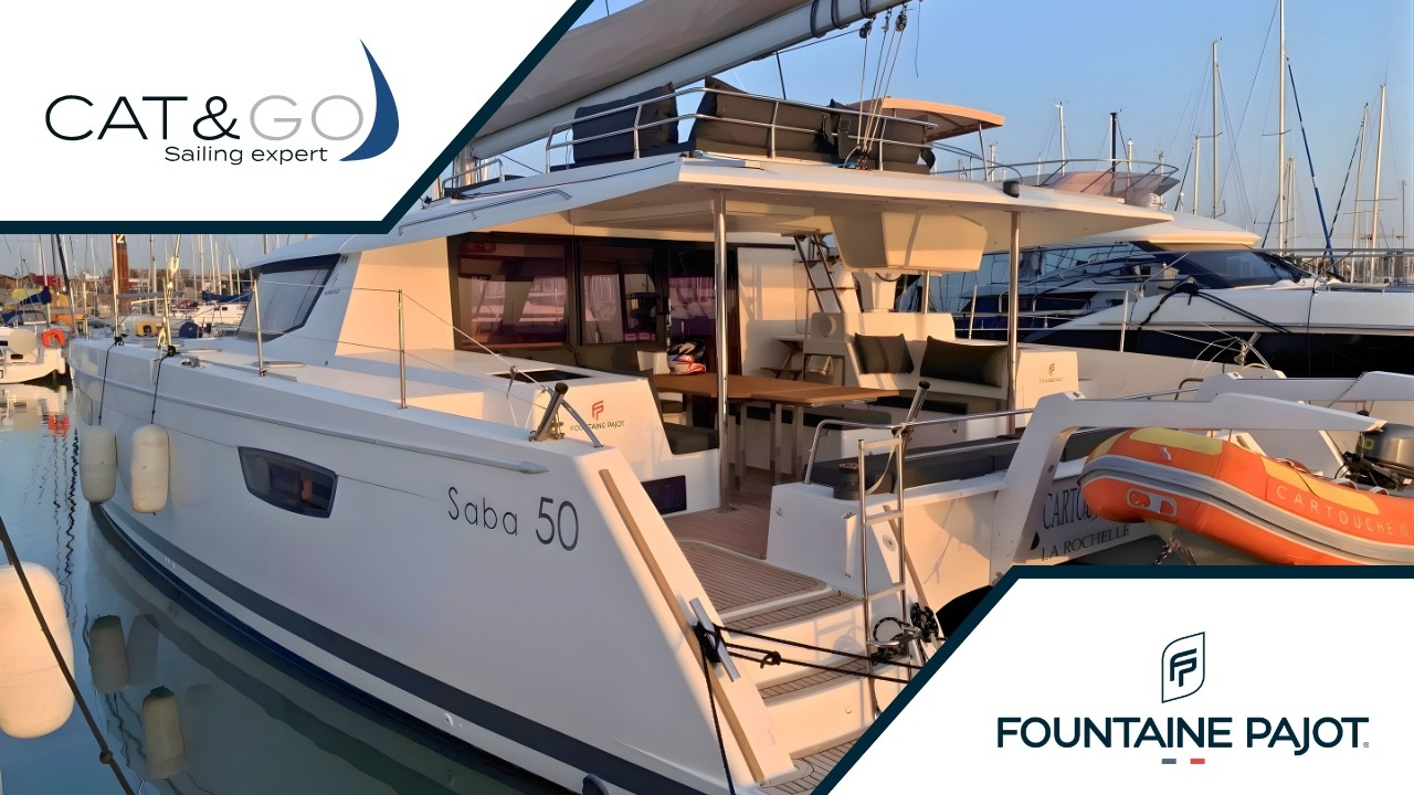 Fountaine Pajot Saba 50 (2018) d’occasion | Cat & Go La Rochelle