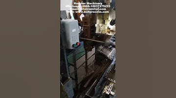 All in One U Bolt Threading Bending Making Machine