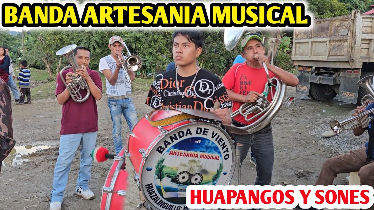 BANDA DE VIENTO ARTESANIA PARTE 2 MUSICAL DE HUAZALIGUILLO