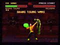 Mortal Kombat II [SNES] - (Shang Tsung) Full Playthrough &amp; finale