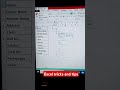 Top Excel Tips & Tricks for Beginners 🚀 | Quick Short Video